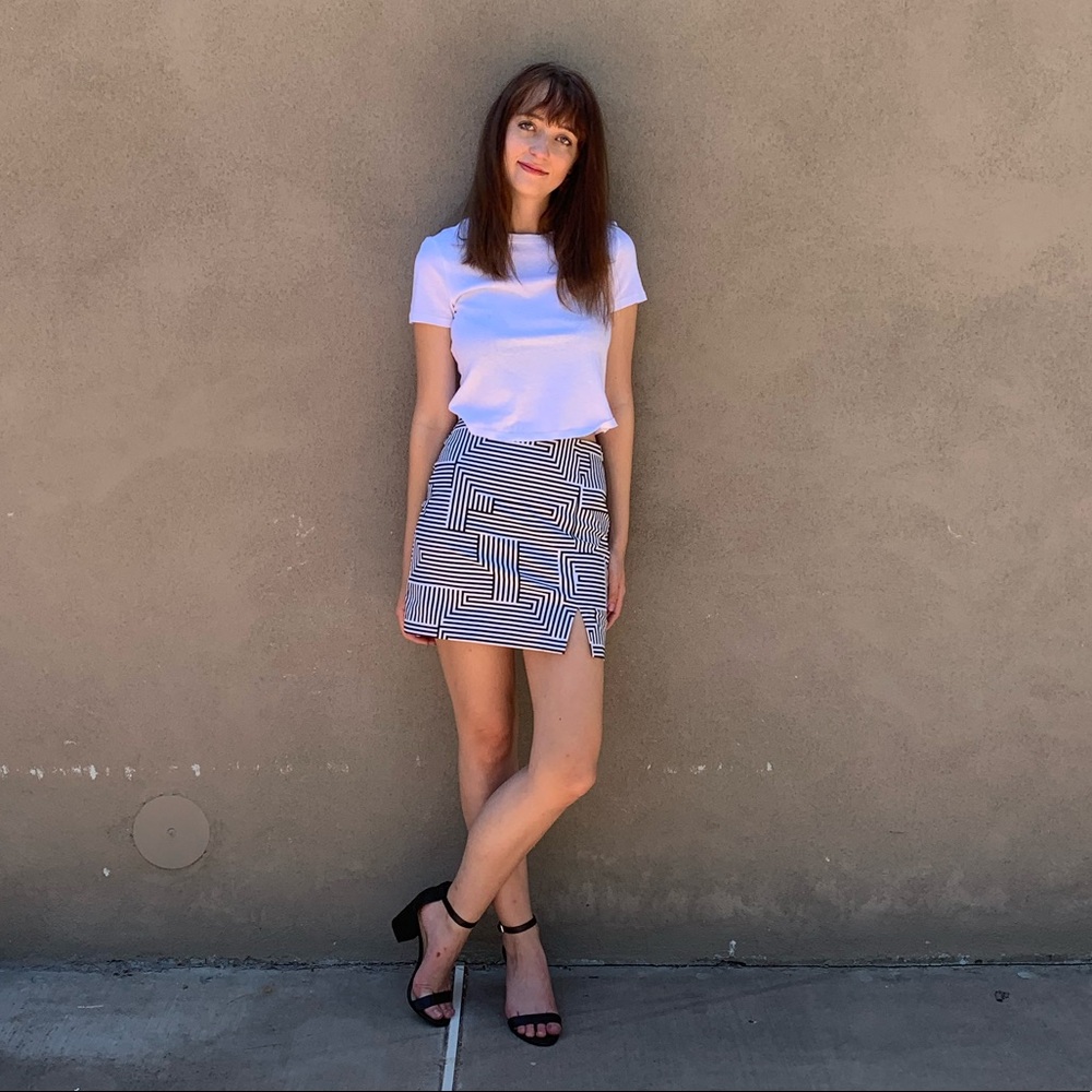 Kate Spade Saturday Zig Zag Skirt